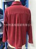 Women's Corduroy Shirt Jacket Turn‑down Collar Long Sleeve Single Breasted Loose Solid Color Fall Shacket With Pockets