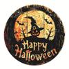 Pumpkin Halloween Wooden Trick Or Treat Decoration Haunted House Door Hangings