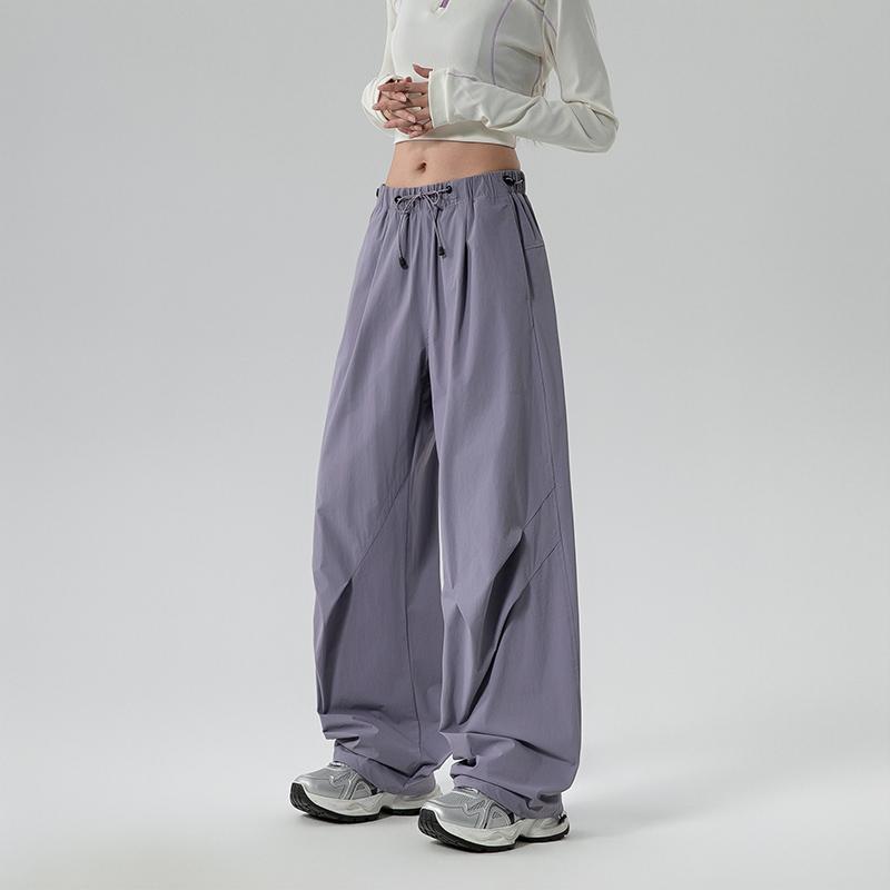 Women's Loose Pants And Men's Summer Casual Straight Leg Pants