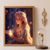 5D Diamond Painting Set DIY Rapunzel Handmade Diamond Decorative Painting Home Decoration