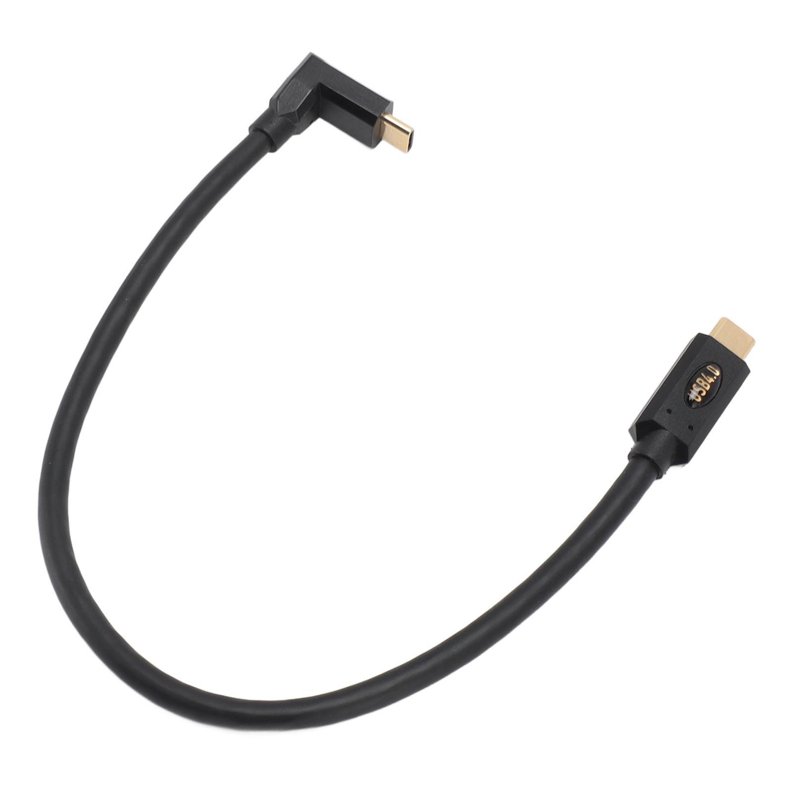 

Кабель USB 4.0 Type C для Thunderbolt 240 Вт 48 В 5 А поддерживает видео 8K UHD, передачу данных 40 Гбит/с, видео