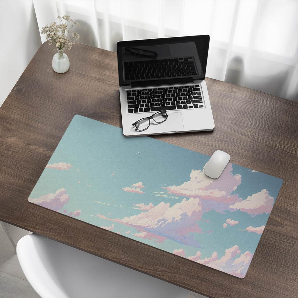 Decorative Table Mat with Premium Print Clouds in the Sky 90x45 cm