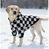 Thick Warm Fleece Pet Sweatshirt for Autumn Winter, Cold Weather Dog Clothes for Medium Large Dogs Golden Retriever, Labrador