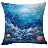 New Fantasy Underwater World Coral Pearl Shell Pillowcase Home Sofa Cushion Cover