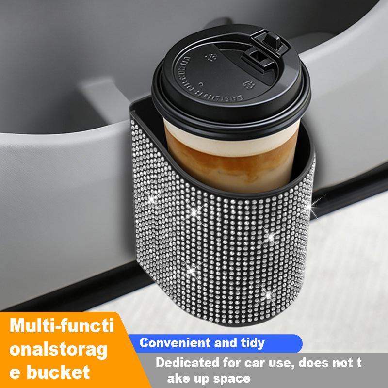 Car Door Cup Holder Didmond Universal Back Clip Design Drink Rack Storage Bin Seat Back Water Cup Box Organizer Pocket For Women