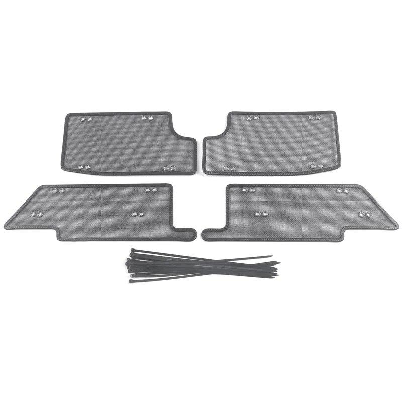 4PCS Car Insect-proof Air Inlet Protection Cover Airin Insert Net Vent Racing Grill Filter For GEELY OKAVANGO VX11 2021-2025