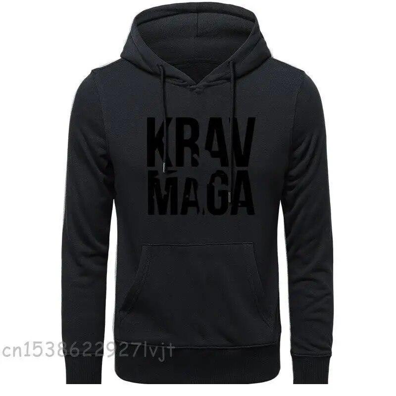 

KRAV MAGA забавный графический стиль унисекс, модная уличная одежда Camisa с длинными рукавами, большие уличные толстовки, толстовки с капюшоном унисекс 4XL