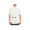 Nike Solid Color Crew Neck Logo Print Short Sleeve T-Shirt Men Tops White CK2336-133