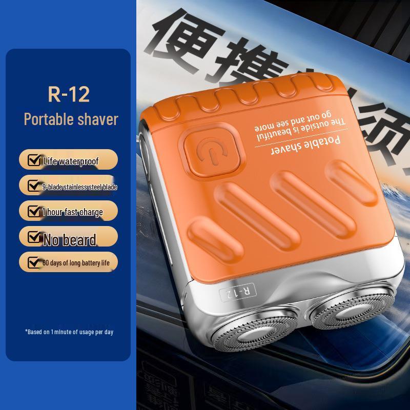 Unisexowa maszynka elektryczna do miejsc intymnych - Trymer do włosów łonowych i pod pachami