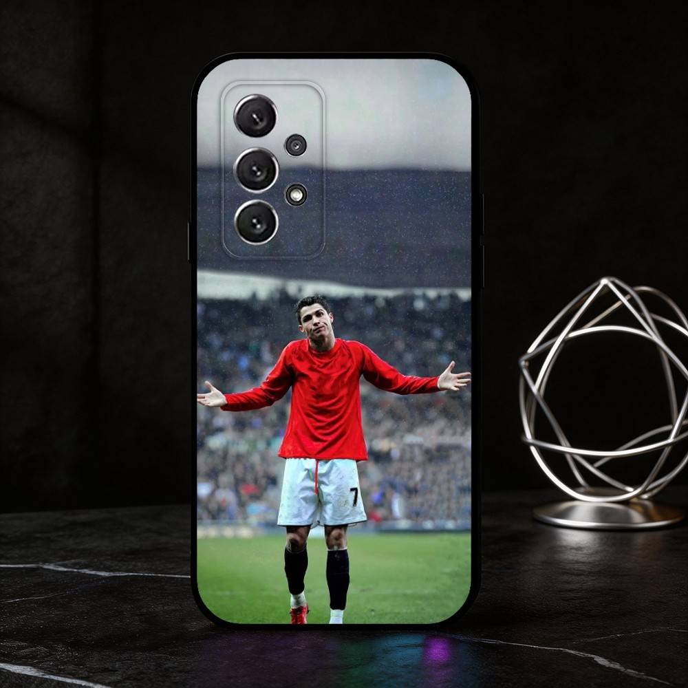 G-Global idol C-CR7 phone Case For Samsung S25,24,21,22,23,30,Ultra,20,Plus,Fe,Lite,Note Soft Black Cover