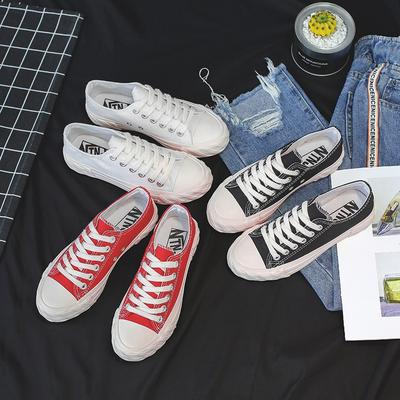 Classic All-Match Low Top Canvas Shoes Women's Spring New Casual Shoes Cloth Shoes Student Rubber Shoes White Shoes