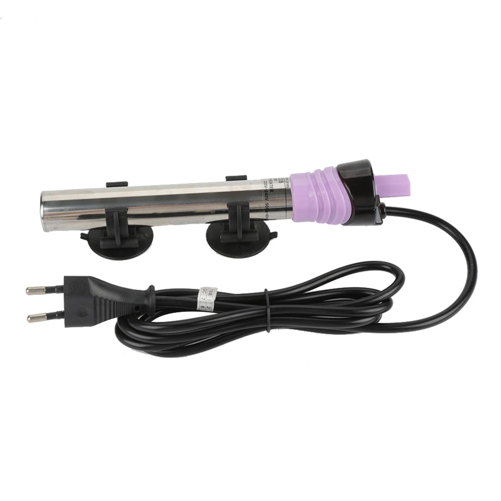 

Fish Tank Heating Bar Auto Thermostatic Electric Heater Warmer Explosion Proof Plug50W European Plug