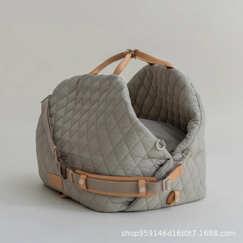 2-in-1 Foldable Pet Carrier Portable Bag Small Medium Dogs Outdoor Travel