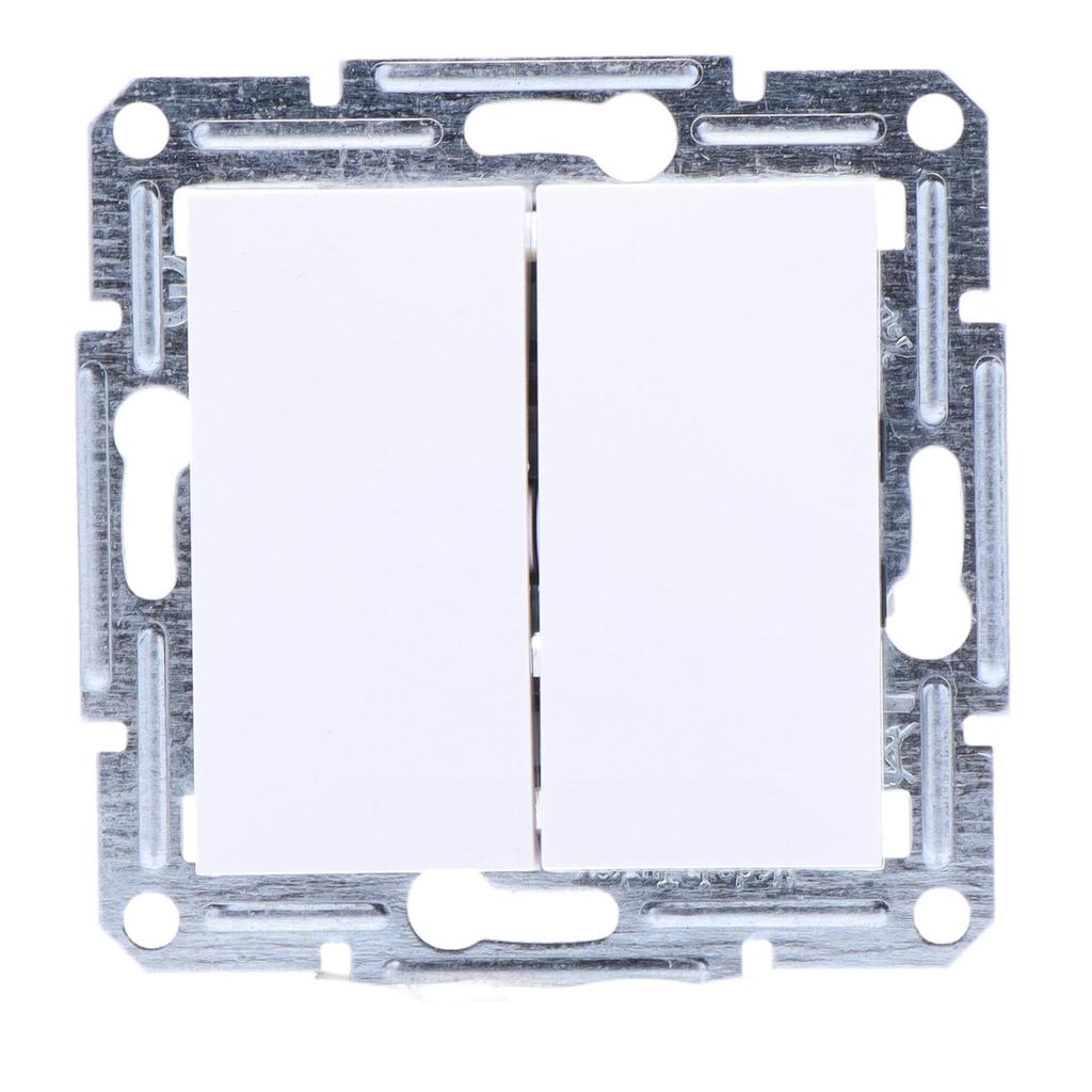 Candlestick connector without frame, white Asfora