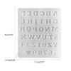 A-Z English Letter Resin Mold Mini 0-9 Number Silicone Molds for Jewelry Making