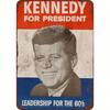 Vintage John F Kennedy Metal Tin Sign 1960 Retro Style Vintage Wall Decor,Home Bar Man Cave Americana Kennedy Sign Classic Metal