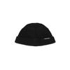 [Croogo] Summer Knit Hat, Shallow Knit Watch Cap, Men's Beanie, Thin, Islamic Style, Plain Short Watch Cap (G-KH07-Black)