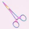 New Stainless Steel Hemostatic Forceps Straight Head Grooming Pet Ear Clamp Wound Cleaning Plucking Hair Pliers Beauty Tools