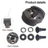 Replacement Clutch Set with Screws for 2 34F Brush Cutter Grass Trimmer Garden Power Tool Component for Repairs