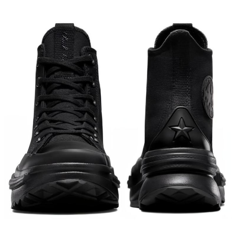 Converse Run Star Legacy CX Platform Comfort Versatile High-Top Canvas Shoes Unisex Black
