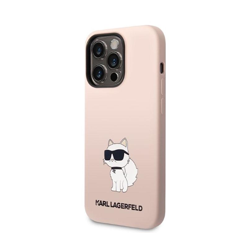 Karl Lagerfeld Silicone Nft Choupette - Etui Iphone 14 Pro Max (Różowy)