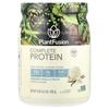 Proteine Complete, Cremoso Baccello di Vaniglia, 1 lb (450 gr)