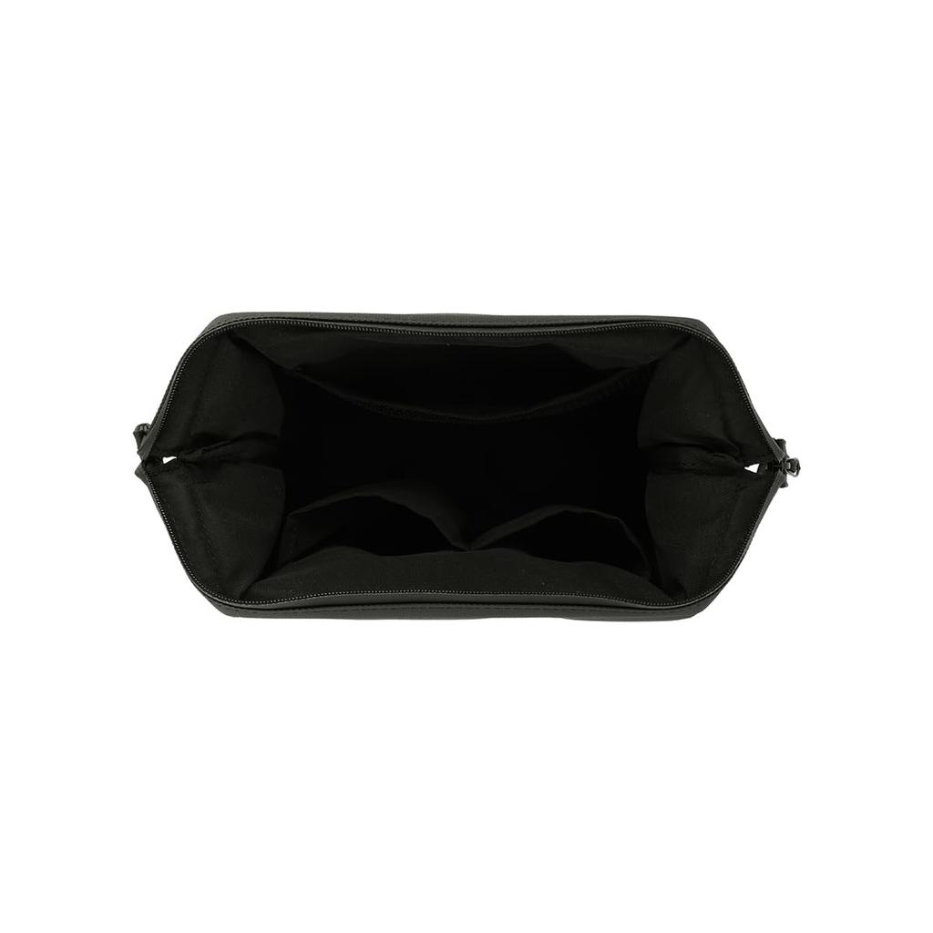 Delfonics Inner Carrying Water-Repellent Wire Pouch, Size M, Women's Makeup Pouch (Black)