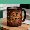 Color Cup 11oz Ceramic Changing Heat Sensitive Coffee Mug With Christmas Lights Design Unique Gift For Fans And Coffee Lovers