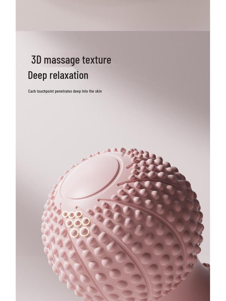 Myofascial Double Massage Ball for Foot, Spine, Muscle Relaxation, and Acupoint Stimulation