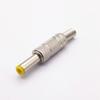 Metal Shell DC Plug 5.5x2.1/5.5x2.5 Tuning Fork Male Soldering Assembly