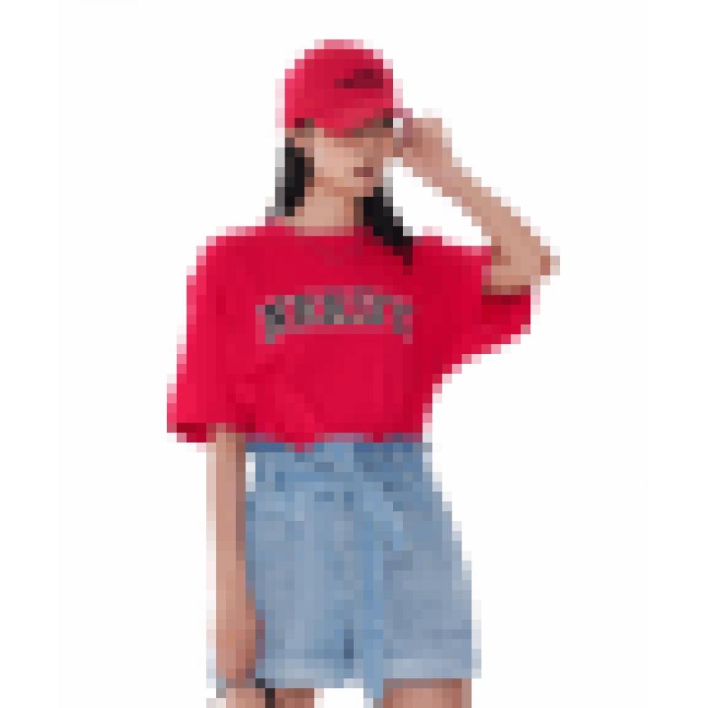 

Ярко-розовая футболка с коротким рукавом NERDY Arch Logo