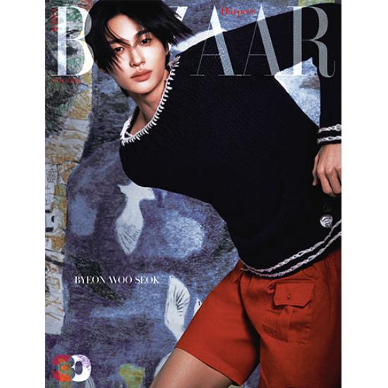 Pre-order HARPER'S BAZAAR Magazine March 2026 BYEON WOO SEOK Cover