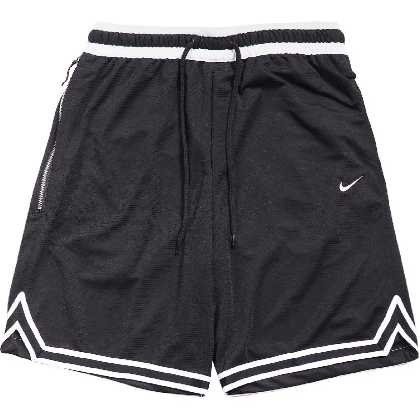 Nike T-Shirt mit Logo-Print, Rundhalsausschnitt, kurzen Ärmeln und Colorblock-Kordelzugshorts, lässiges Sportset für Herren, Sets, Schwarz CZ1182-011+DH7161-010