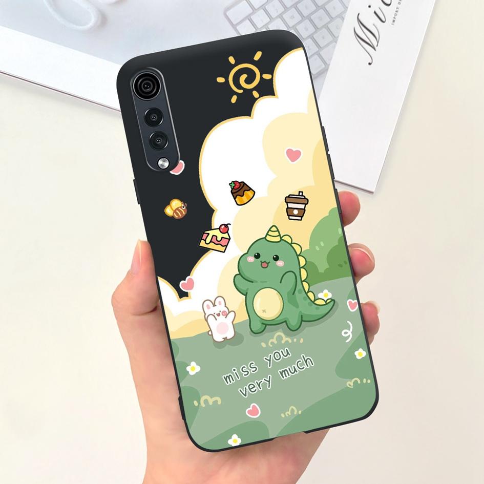 For LG Velvet Case LG Velvet 5G Cover LMG910EMW Shockproof Silicone Fashion Painted Soft Funda For LGVelvet 5G UW LM-G900V Coque
