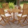 Table Top 80x80x2.5 cm Octagonal Solid Teak Wood