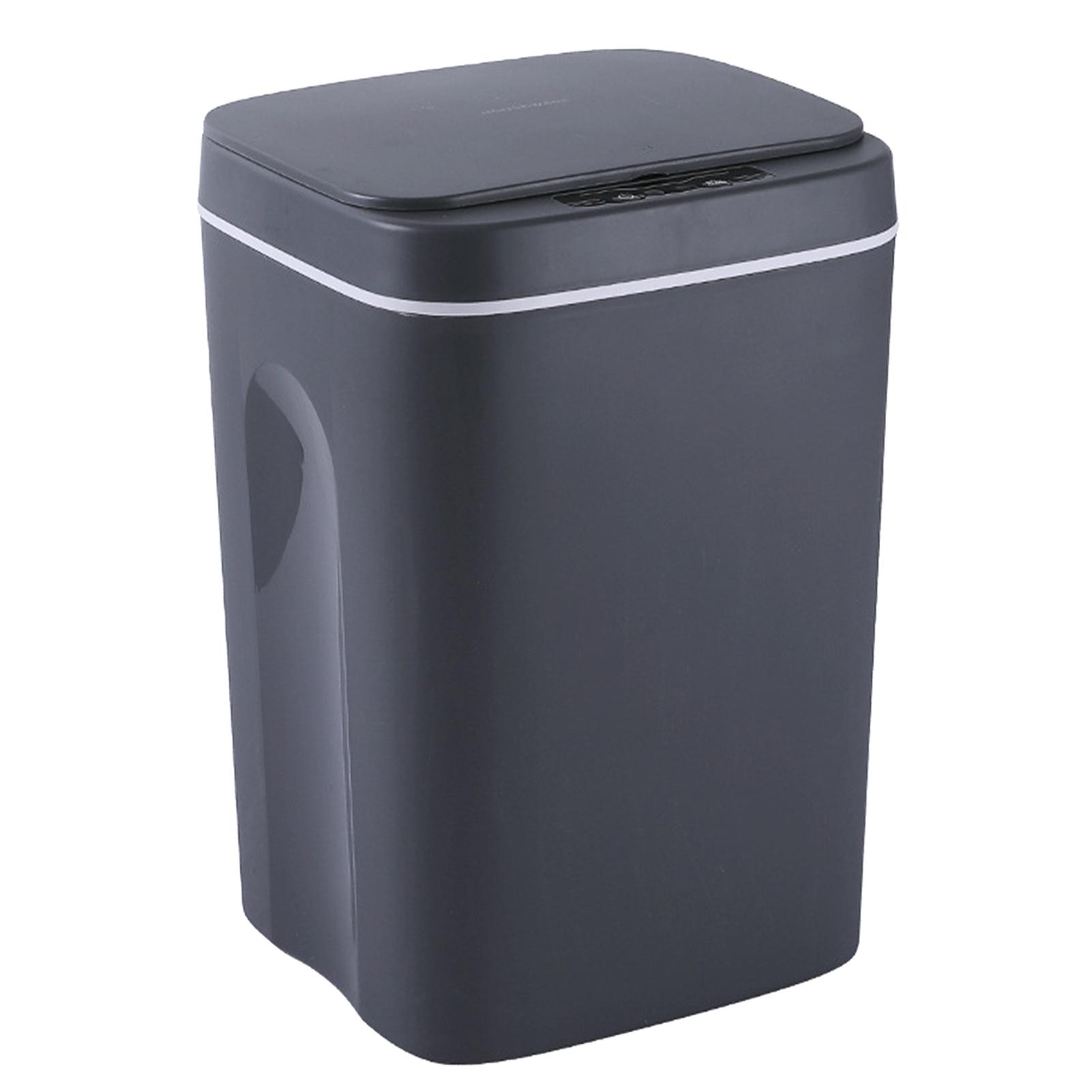 

Automatic Trash Can 16L Waterproof Touchless Infrared Motion Sensor Smart Garbage Can with Lid for Bathroom Kitchen