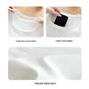 Women's U-neck White Cropped T-shirt - Short Sleeve, Slim Fit, 2026 New Style