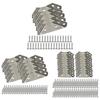 5/10/20Pcs Fasteners Connector Stainless Steel Right Angle Corner Stand Supporting Furniture Corner Connector Furniture Hardware