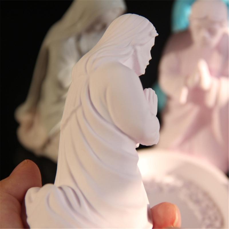 Heart Silicone Tray Mold Heat Resistant Easy Demolding Heart Plate Silicone Mould For Rosary Stand Soap Jewelry Tray