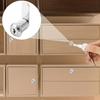 Zinc Alloy Cam Lock Set Door Cabinet Mailbox Drawer Cupboard Locker Security Locks with 2 Keys Furniture Hardware Accessories