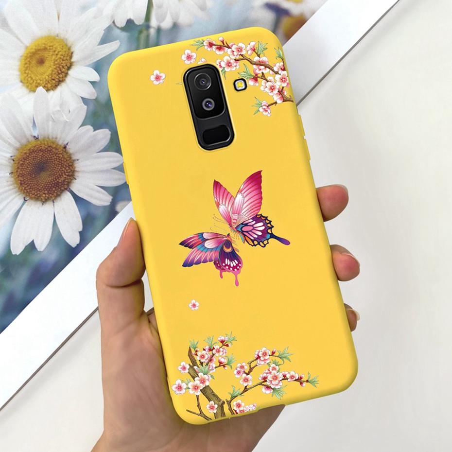Fashion Case For Samsung Galaxy A6 Plus 2018 Soft Silicon TPU Back Cover For Samsung A6 2018 A 6 A6+ A6plus Phone Cases