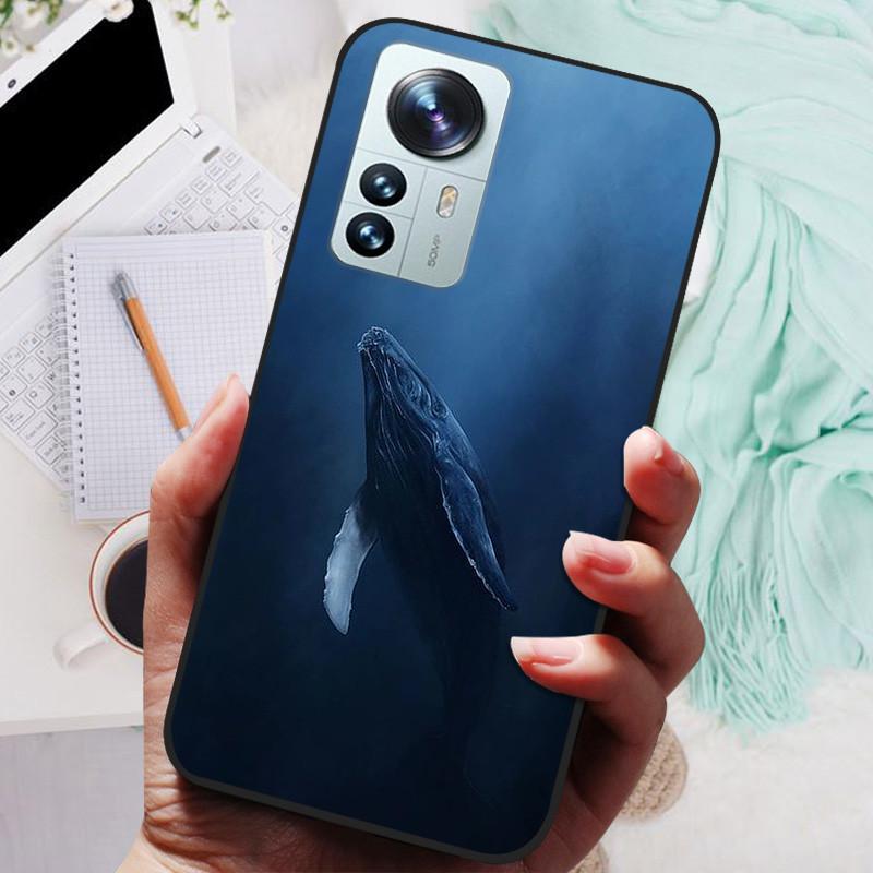 For Xiaomi 12 Pro Case Soft TPU Silicone Phone Covers for Xiaomi 12X 12 X 12Pro 5G Case Bumper Shockproof Coque Xiaomi12 Cover