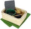 Yamako New Tea Chaki Matcha Tea Sai Oribe 80618 Set, Set, Bowl,