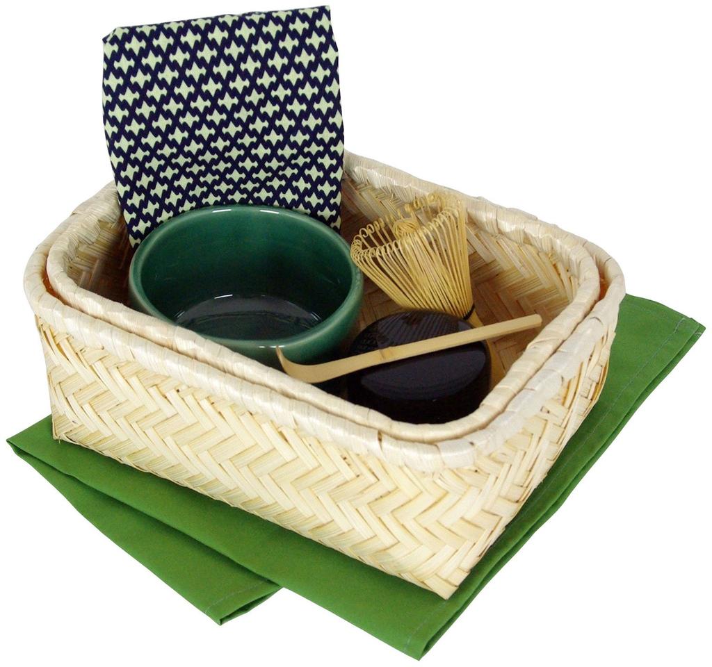 Yamako New Tea Chaki Matcha Tea Sai Oribe 80618 Set, Set, Bowl,