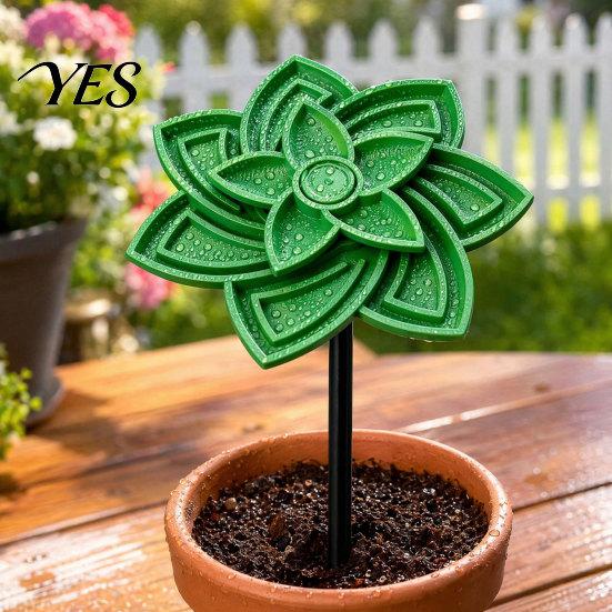 3D Printed Bee Feeder Flower Waterer, Garden Stake, Drinking Fountain Outdoor Decor, Hydration Device Open Anti-Drowning Trough, 2-in-1 Ornament