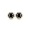 Orecchini Rotondi in Argento 925 con Moissanite da 0,1-4 Carati Fidanzamento Matrimonio Quotidiano Festa Viaggio Gioielli Regalo di Natale Per Donne