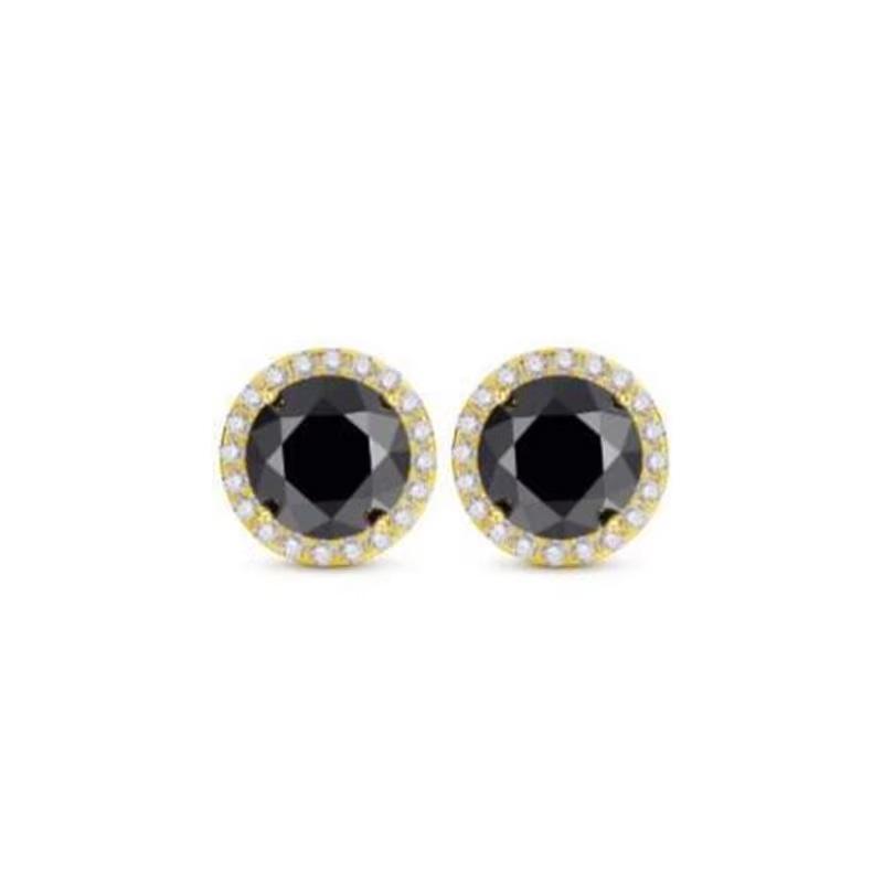Orecchini Rotondi in Argento 925 con Moissanite da 0,1-4 Carati Fidanzamento Matrimonio Quotidiano Festa Viaggio Gioielli Regalo di Natale Per Donne