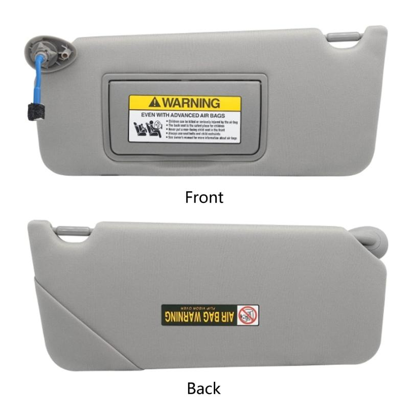 Sun Visors with LED Lights 83280TA5A51ZA Replacement Multi functional Sunshade with Illumination Enhances Safety Durable
