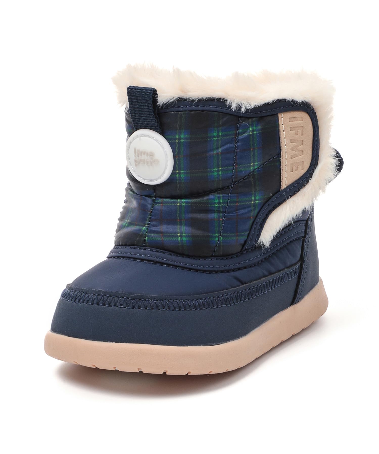 

IFME Patto Baby 3E Boots, Shoes, NVY, 14.0 cm,