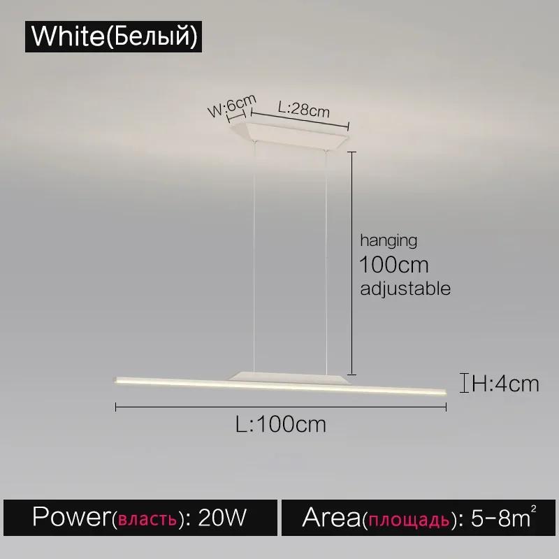 Pendant Lamps Italian Minimal Modern Studio Lamparas One Word Long Lights Restaurant Bar Ceiling Chandeliers Lustre De Salon